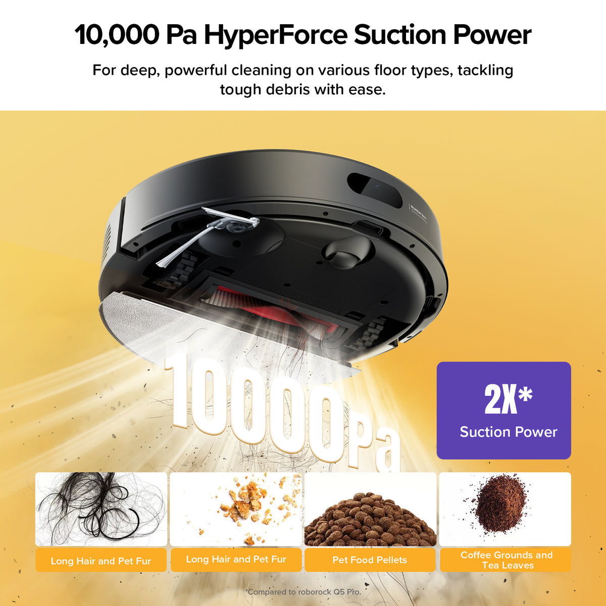 Roborock Q7 M5+ Robot Vacuum and Mop with Dock