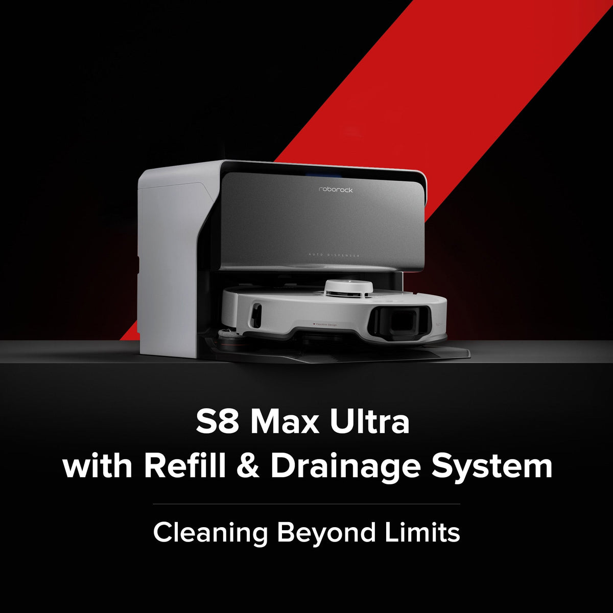 Roborock S8 Max Ultra Robot Vacuum and Mop with Dock