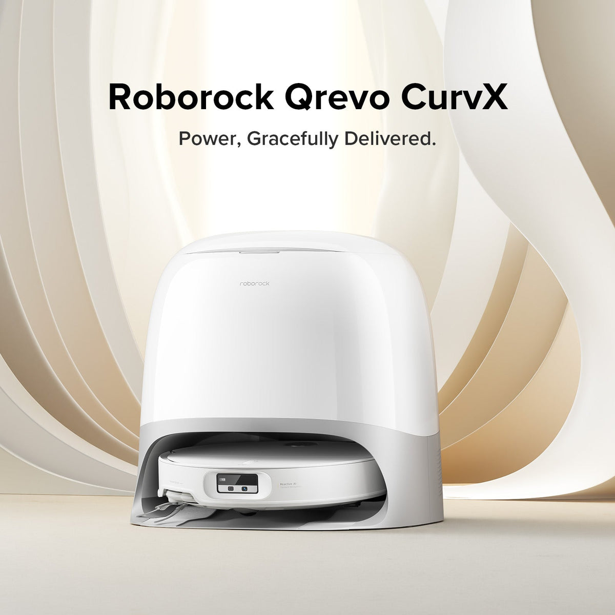 Roborock Qrevo CurvX Robot Vacuum and Mop with Dock