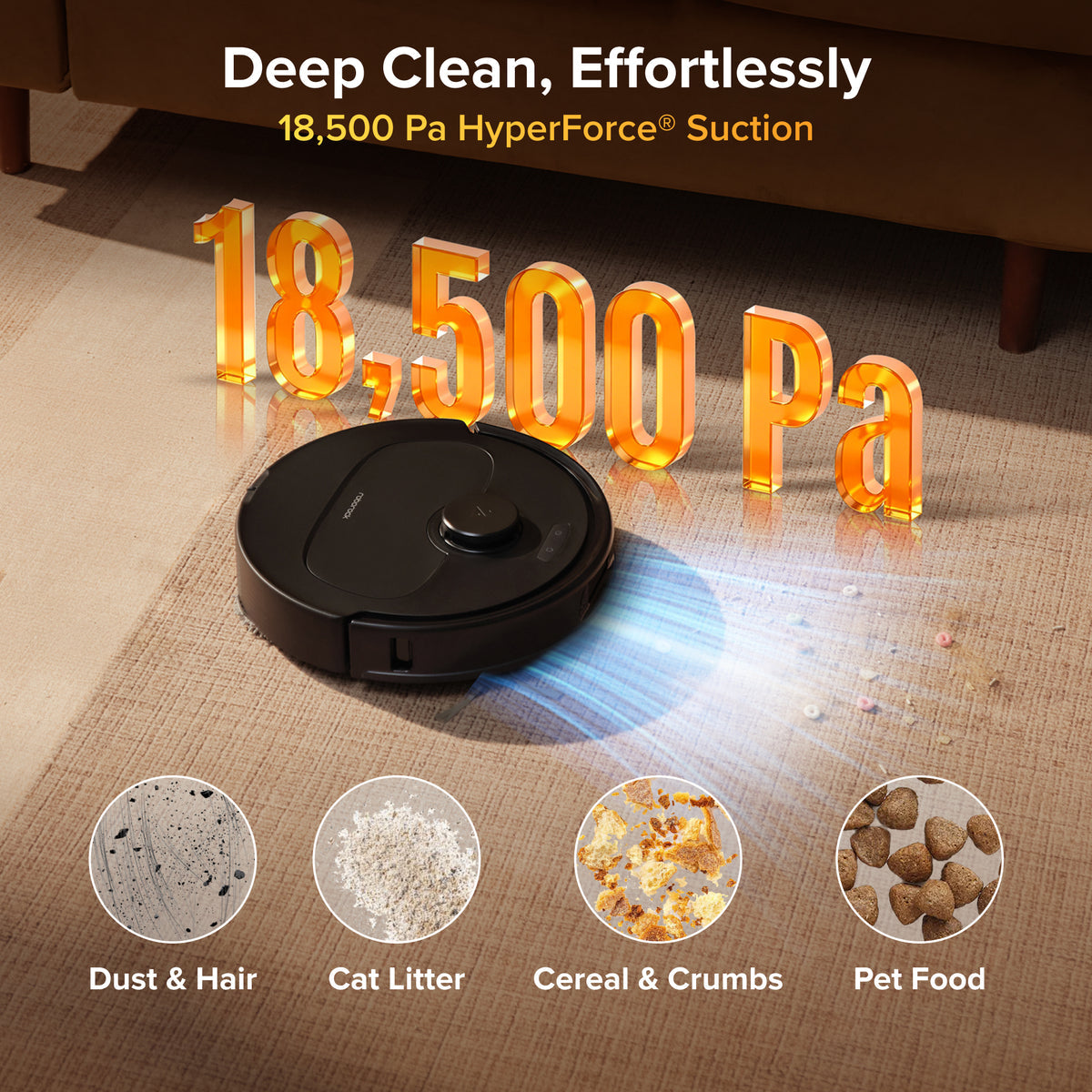 Roborock Qrevo S Pro Robot Vacuum and Mop with Dock