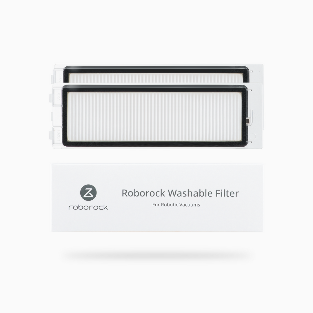 Roborock Washable Filter 2pcs for Qrevo S, Qrevo MaxV, Qrevo Pro, Qrevo Plus, Qrevo Curv, Qrevo Edge, QV Series and Qrevo S5V