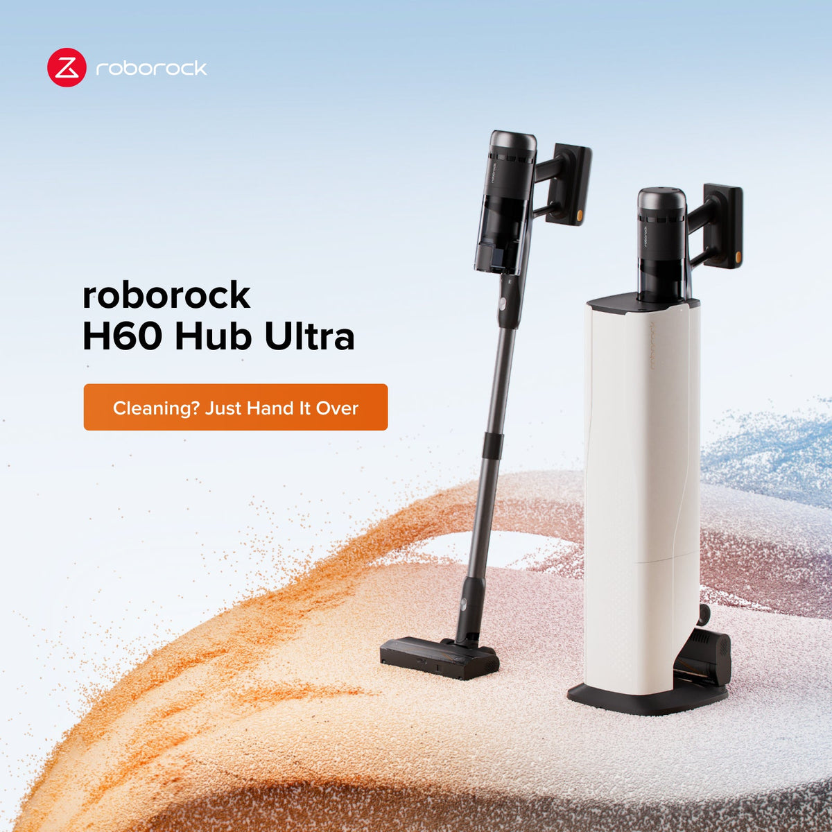 Roborock H60 Hub Ultra Cordless Stick Vacuum