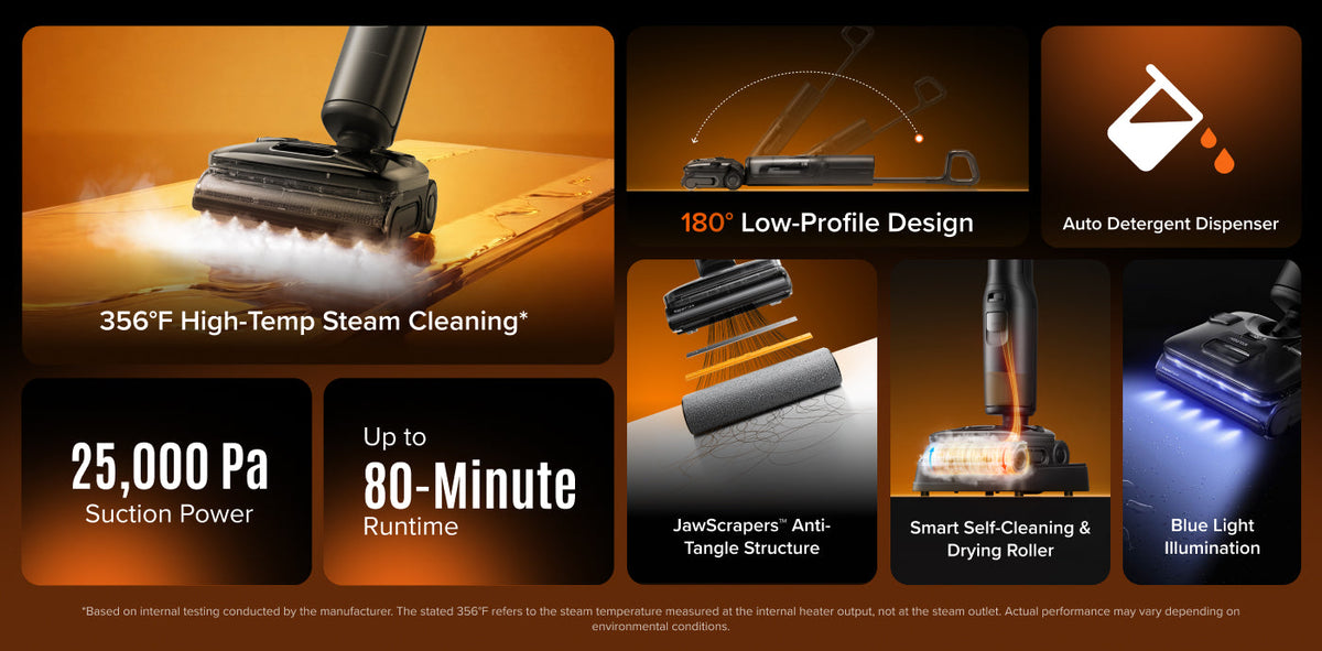 Roborock F25 Steam Wet and Dry Vacuum