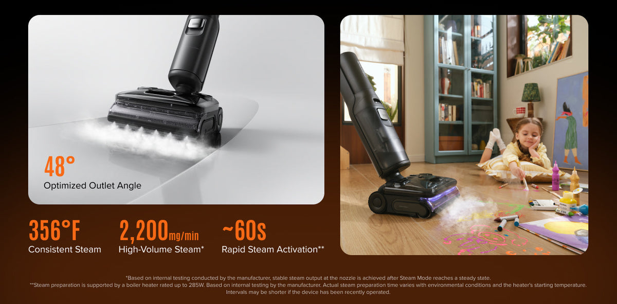 Roborock F25 Steam Wet and Dry Vacuum